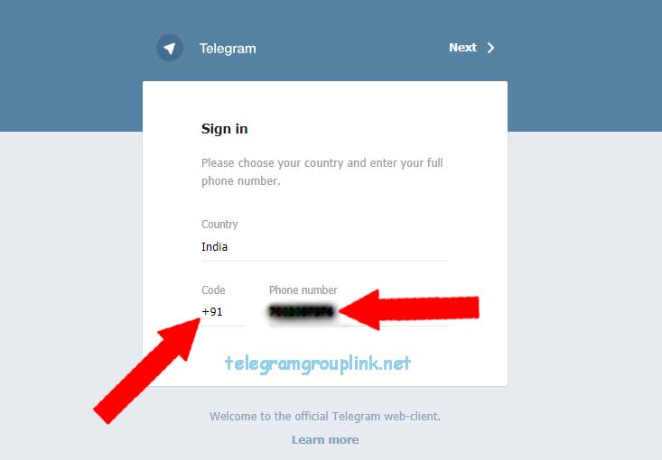 Telegram Web Client