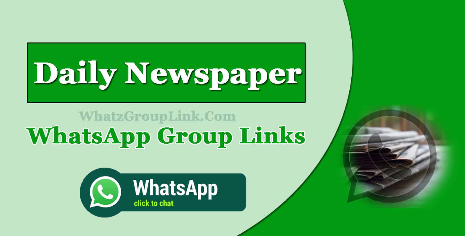 Daily Newspaper WhatsApp Group