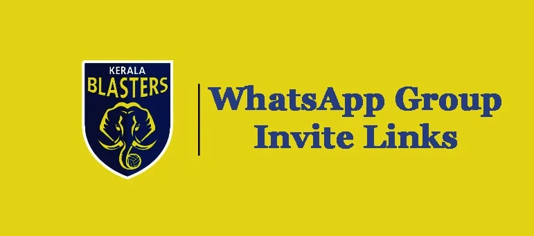 Kerala Blasters WhatsApp Group Link