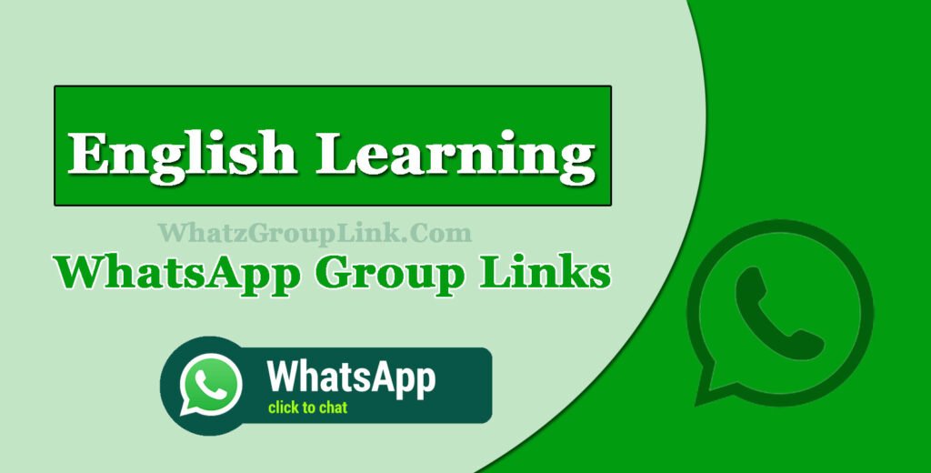 English Learning WhatsApp Group Link 