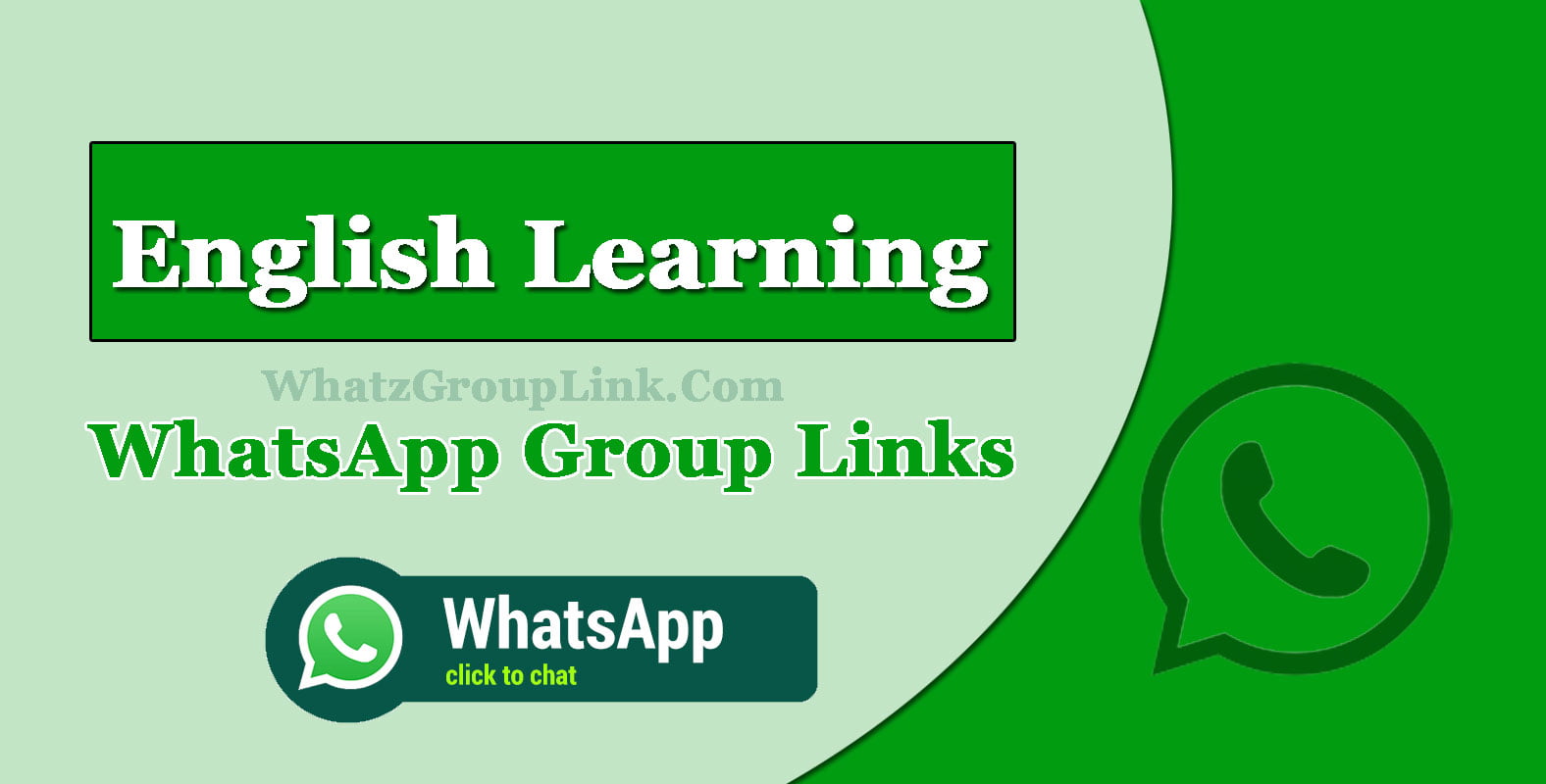 English Learning WhatsApp Group Link