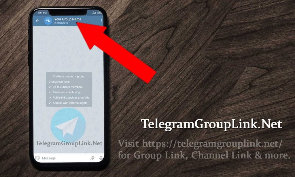 Create-Telegram-Group-Invit