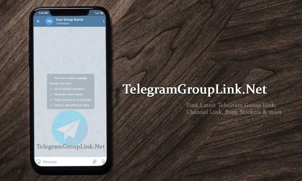 Group on Telegram