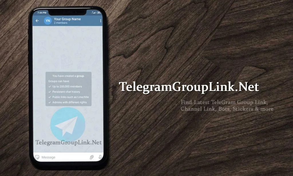 Group on Telegram