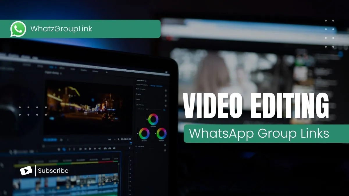 Video Editor WhatsApp Group Link
