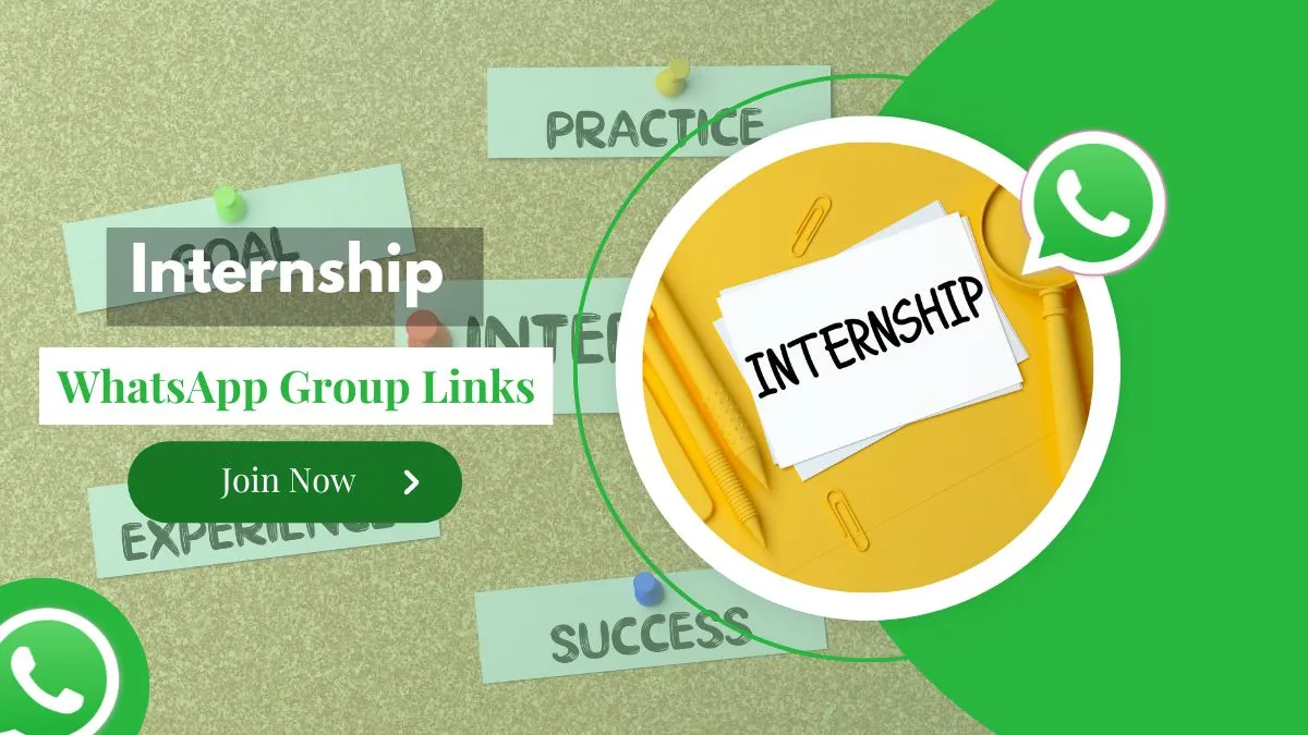 Internship WhatsApp Group Links